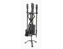 Manor Temple Black Companion Set